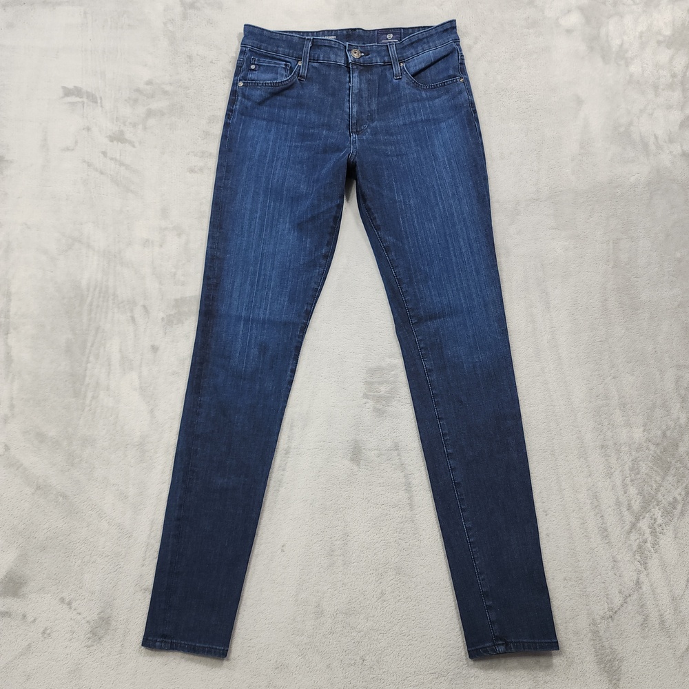 AG Adriano Goldschmied Jeans Womens 27 High Rise Farrah Skinny Stretch Denim
